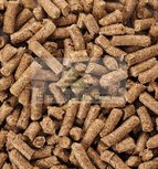 Hay pellets for bedding